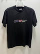 Off White "3D Graffiti Print"  T-Shirt styled in Black for Spring&Summer 2025