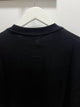 Ami " Logo Embroidered " Tee styled in Black for Spring&Summer 2025