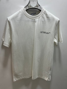 Off White "Gradient Print" T-Shirt styled in White for Spring&Summer 2025