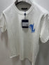 LV " XL Printed "T-Shirt styled in White for Spring&Summer 2025