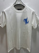 LV " XL Printed "T-Shirt styled in White for Spring&Summer 2025