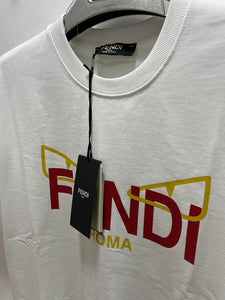 FND "Anrealage " T-Shirt styled in White for Spring&Summer 2025