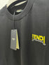 FND "LOGO PRINT" T-Shirt styled in Black for Spring&Summer 2025