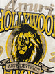AMIRI " HOLLYWOOD Print" Cotton T-shirt Styled in White for Spring&Summer 2025