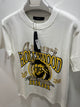 AMIRI " HOLLYWOOD Print" Cotton T-shirt Styled in White for Spring&Summer 2025