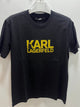 Karl Lagerfeld " Logo Printed " T-Shirt styled in Black for Spring&Summer 2025