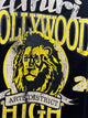 AMIRI " HOLLYWOOD Print" Cotton T-shirt Styled in Black for Spring&Summer 2025
