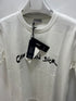 CD "Logo Chest Printed" T-Shirt styled in White for Spring&Summer 2025