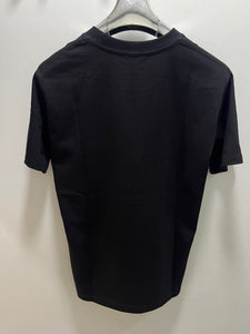 CD " Logo " Printed T-Shirt styled in Black for Spring&Summer 2025