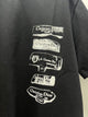 CD "Logo Chest Print" T-Shirt styled in Black for Spring&Summer 2025