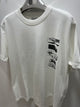 CD "Logo Chest Print" T-Shirt styled in White for Spring&Summer 2025