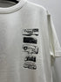 CD "Logo Chest Print" T-Shirt styled in White for Spring&Summer 2025