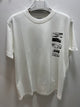 CD "Logo Chest Print" T-Shirt styled in White for Spring&Summer 2025
