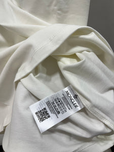 Mnclr "Logo Printed Front" T-Shirt styled in White for Spring&Summer Collection of 2025