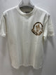 Mnclr "Logo Printed Front" T-Shirt styled in White for Spring&Summer Collection of 2025