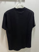 Mnclr "Logo Printed Front" T-Shirt styled in Black for Spring&Summer Collection of 2025