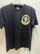 Mnclr "Logo Printed Front" T-Shirt styled in Black for Spring&Summer Collection of 2025