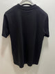 Mnclr "Logo'd Embroidered" T-Shirt styled in Black for Spring&Summer Collection of 2025