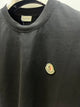 Mnclr "Logo'd Embroidered" T-Shirt styled in Black for Spring&Summer Collection of 2025