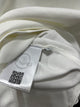 Mnclr "Logo Side Striped" T-Shirt styled in White for Spring&Summer Collection of 2025