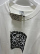 Loewe "Logo Printed" T-Shirt  styled in White for Spring&Summer 2025 Collection