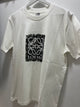 Loewe "Logo Printed" T-Shirt  styled in White for Spring&Summer 2025 Collection