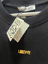 Loewe "Logo Embroidered" T-Shirt  styled in Black for Spring&Summer 2025 Collection