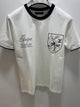 LV " Logo Printed Bicycle Neck "T-Shirt styled in White for Spring&Summer 2025
