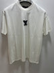 LV "XL Embroidered"T-Shirt styled in White for Spring&Summer 2025