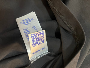 LV " ICON Printed "T-Shirt styled in Black for Spring&Summer 2025