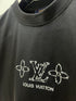 LV " ICON Printed "T-Shirt styled in Black for Spring&Summer 2025