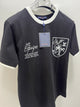 LV " Logo Printed Bicycle Neck "T-Shirt styled in Black for Spring&Summer 2025