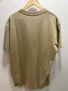 Loewe "Logo Embroidered" T-Shirt  styled in Beige for Spring&Summer 2025 Collection