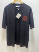 Loewe "Logo Embroidered" T-Shirt  styled in Black for Spring&Summer 2025 Collection