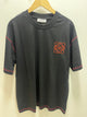 Loewe "Logo Embroidered" T-Shirt  styled in Black for Spring&Summer 2025 Collection