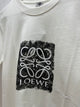 Loewe "Logo Printed" T-Shirt  styled in White for Spring&Summer 2025 Collection