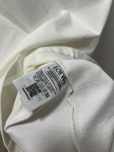 Loewe "Logo Printed" T-Shirt  styled in White for Spring&Summer 2025 Collection