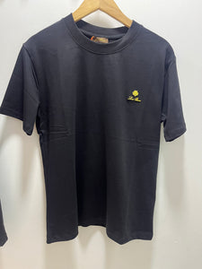 Loro Piana "Logo Attached" T-Shirt  styled in Black for Spring&Summer 2025 Collection
