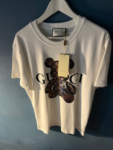 Gucci x LV " Logo Printed" T-Shirt styled in White for Spring&Summer 2024