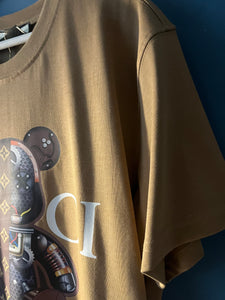 Gucci x LV " Logo Printed" T-Shirt styled for Spring&Summer 2024