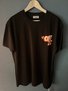 Off White "Arrows Printed"  T-Shirt styled in Black for Spring&Summer 2024