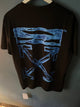 Off White "Graffiti Print"  T-Shirt styled in Black for Spring&Summer 2024