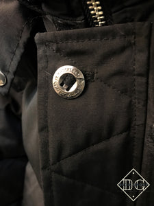 Moose Knockles "Constrat " Coat Styled in Black Fall/Winter 2024 [ Only BLACK FUR ]