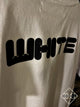 Off White "Logo-Print" Cotton T-Shirt styled in White for Spring&Sumer 2022