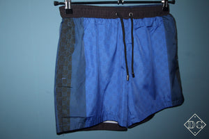 Gcc "G&G ALLOVER PRINTED " SwimShorts styled in BLUE 2021 Spring&Summer Collection
