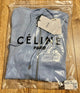 Celine " Loose Sweatshirt " Hooded styled in Blue for Fall&Winter 2023