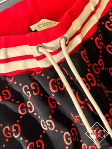 Gcc "Cotton Jersey Interlocking G Side Stripes" Jogger styled 2023 Fall&Winter Collection