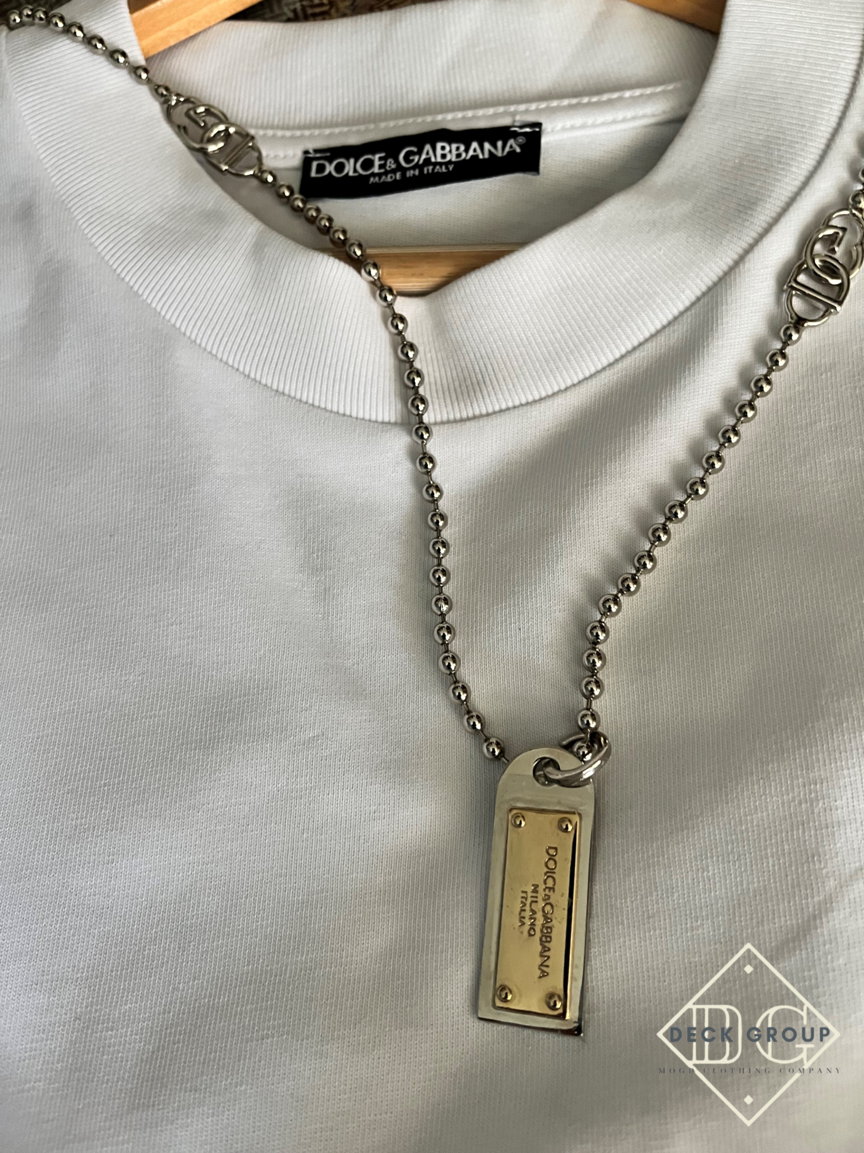 D&G "Logo Dog Tag" T-Shirt