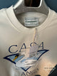 Casablanca “ Logo Print “ T-Shirt styled in White for Spring&Summer 2023