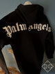 Palm Angels "Classic Logo Print" Hoodie Oversized Styled in Black Fall/Winter 2023